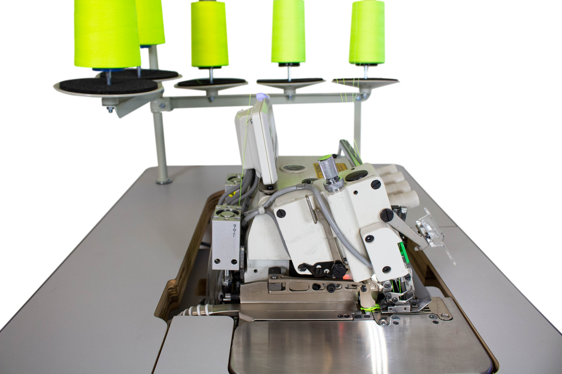 NT-8300-05DM3-35-7/P-A AUTOMATIC 5 THREADS OVERLOCK SEWING MACHINE W/SCENSOR