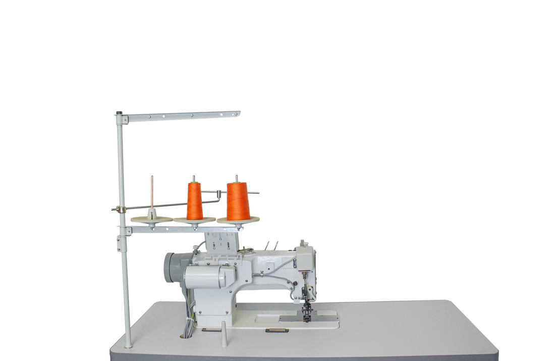 NT-T8422 AUTOMATIC DOUBLE NEEDLE SEWING MACHINE TO SET ZIPPERS