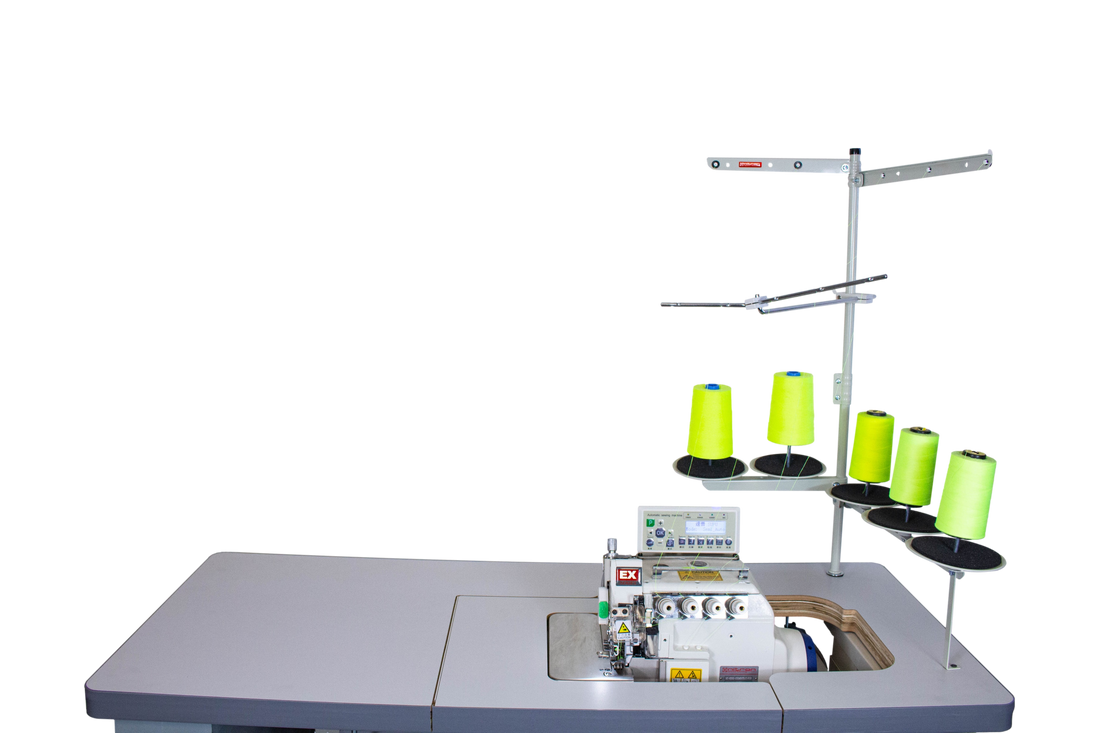 NT-8300-05DM3-35-7/P-A AUTOMATIC 5 THREADS OVERLOCK SEWING MACHINE W/SCENSOR