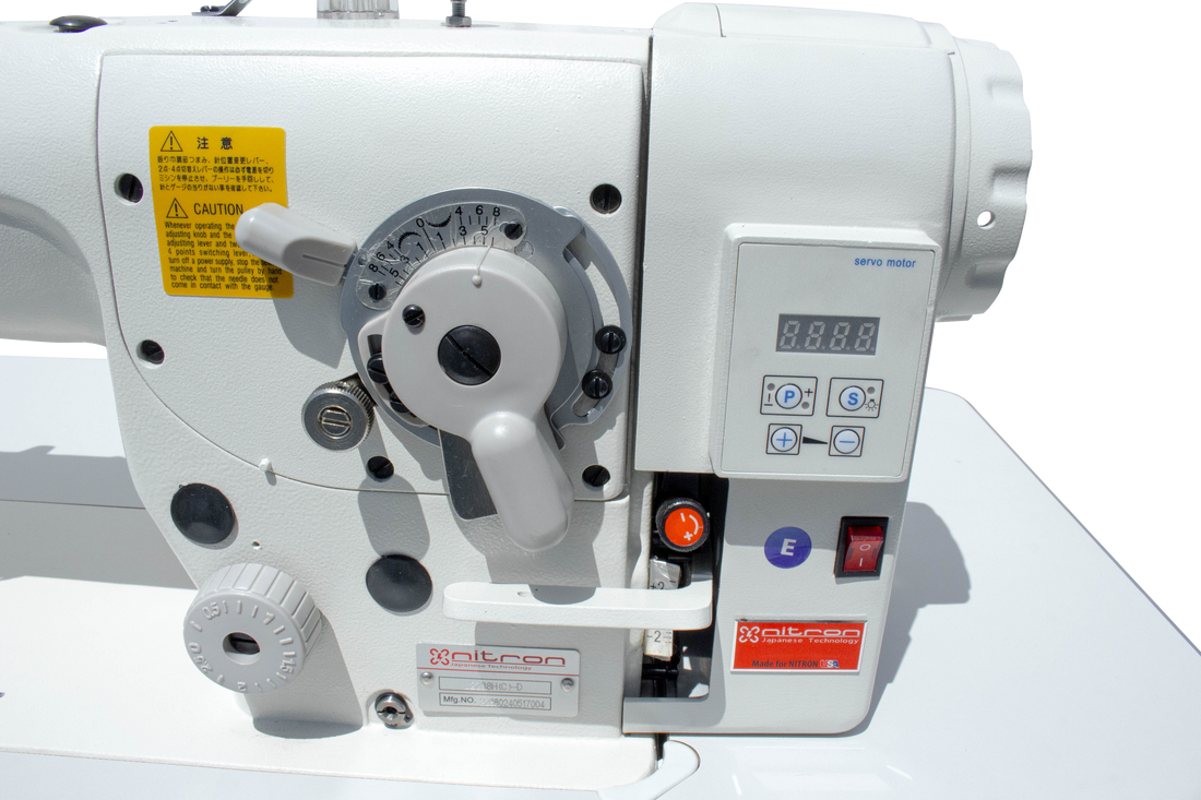 NT-L2288H(C)-D SEMI AUTOMATIC HEAVY DUTY ZIG ZAG SEWING MACHINE