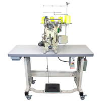 NT-6500-D-7/P-B AUTOMATIC DIRECT DRIVE FRONT CYLINDER ELASTIC ATTACHING COVERSTICH SEWING MACHINE