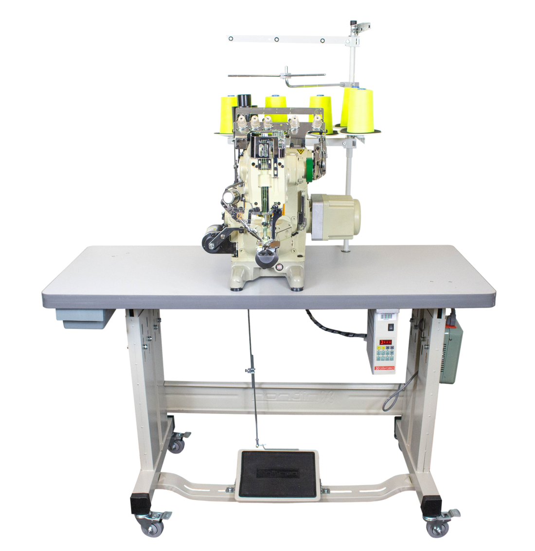 NT-L6500-D-7/P-B FULL AUTOMATIC COVER STITCH SEWING MACHINE NO AIR