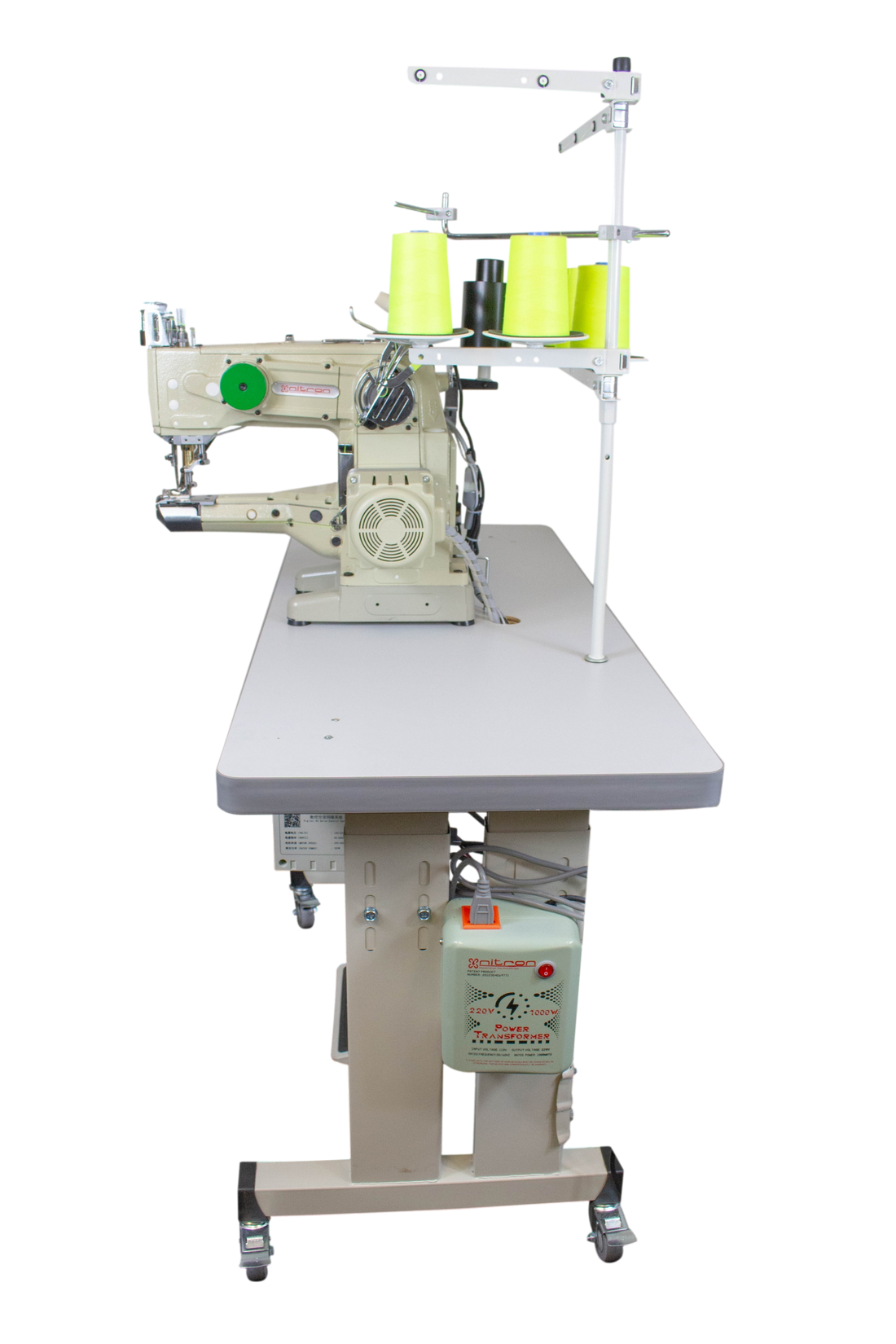 NT-L6500-D-7/P-B FULL AUTOMATIC COVER STITCH SEWING MACHINE NO AIR