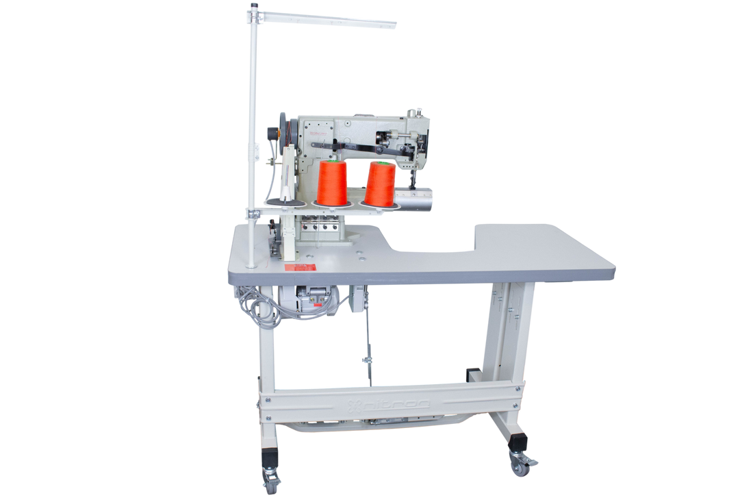 NT-JK-341 HEAVY DOUBLE NEEDLE WALKING FOOT CYLINDER SEWING MACHINE