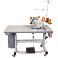 NT-8100-04DM2-24-7/P/C 4 THREADS CYLINDER OVERLOCK SEWING MACHINE NO PULLER