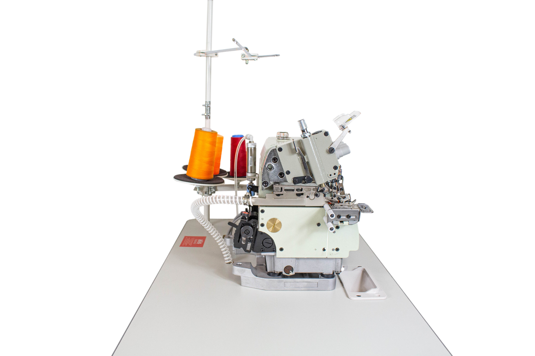 NT-8100-04DM2-24-7/P/C 4 THREADS CYLINDER OVERLOCK SEWING MACHINE NO PULLER