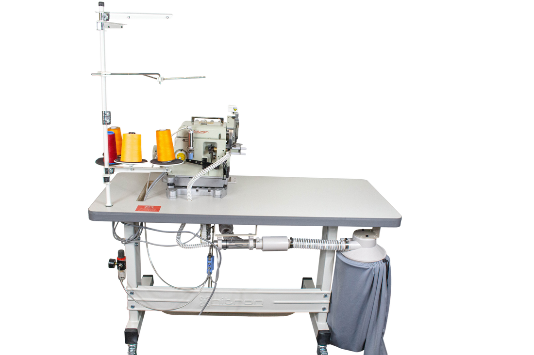 NT-8100-04DM2-24-7/P/C 4 THREADS CYLINDER OVERLOCK SEWING MACHINE NO PULLER