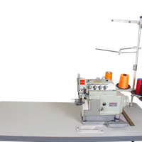 NT-8100-04DM2-24-7/P/C 4 THREADS CYLINDER OVERLOCK SEWING MACHINE NO PULLER