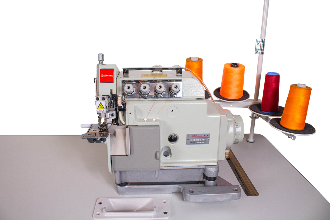 NT-8100-04DM2-24-7/P/C 4 THREADS CYLINDER OVERLOCK SEWING MACHINE NO PULLER