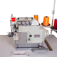 NT-8100-04DM2-24-7/P/C 4 THREADS CYLINDER OVERLOCK SEWING MACHINE NO PULLER