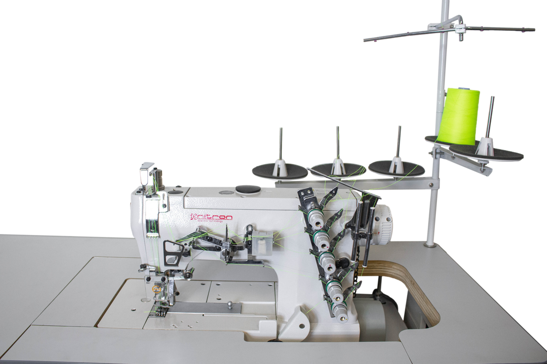 NT-L500-01 MÁQUINA DE COSER DE PUNTO DE COBERTURA SEMI AUTOMÁTICA PLANA