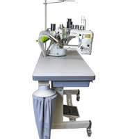 NT-L6200-01MS-52D-7-A MÁQUINA DE COSER INDUSTRIAL DE BLOQUEO PLANO SIN CORTADOR DE CADENA