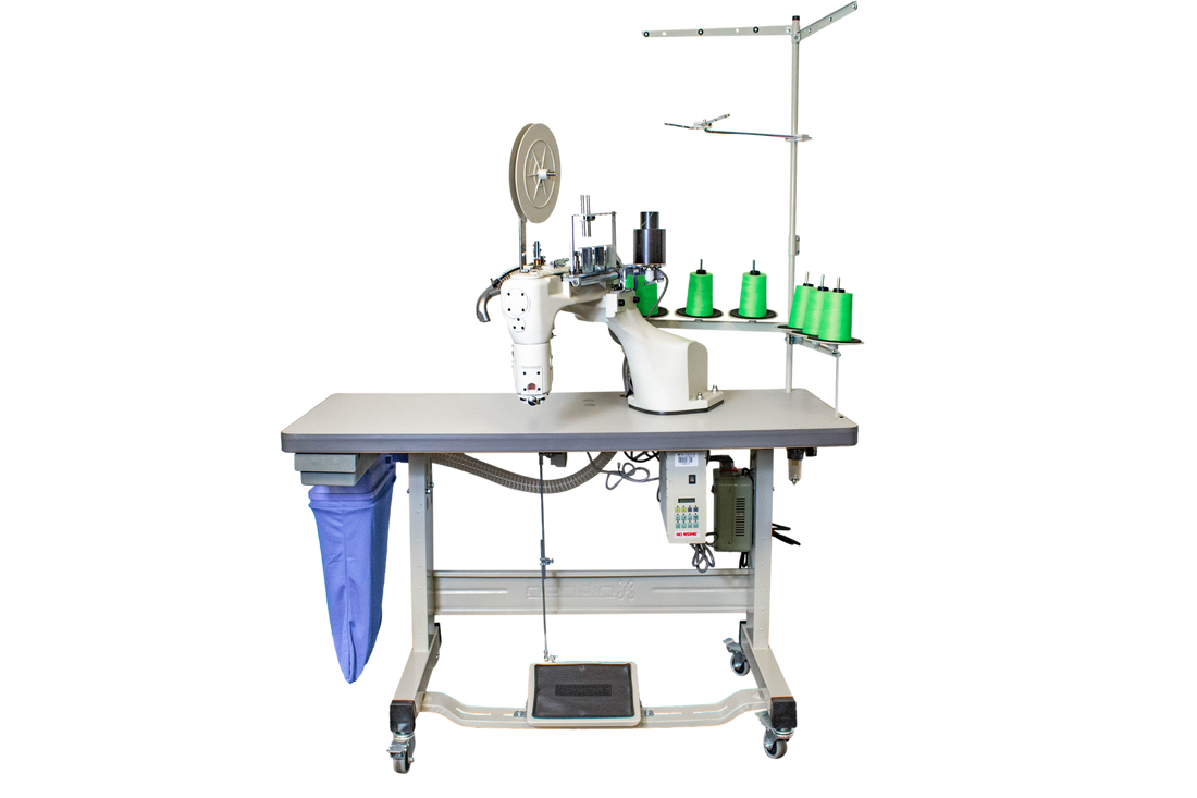 NT-L6200-01-MS-60D-7/TA FLAT LOCK SEWING MACHINE W/TAPE ATTACHMENT