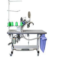 NT-L6200-01-MS-60D-7/TA FLAT LOCK SEWING MACHINE W/TAPE ATTACHMENT