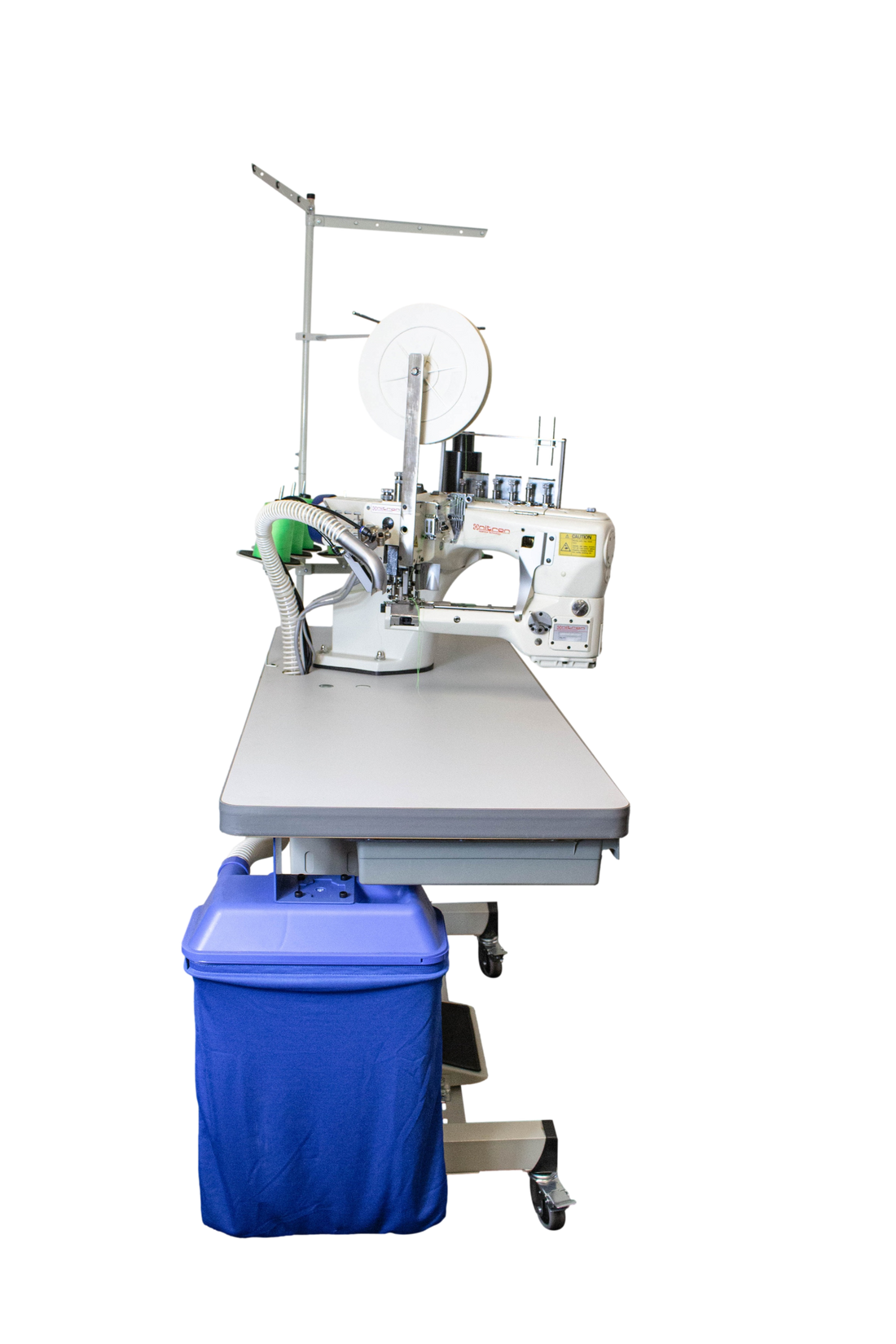 NT-L6200-01-MS-60D-7/TA FLAT LOCK SEWING MACHINE W/TAPE ATTACHMENT