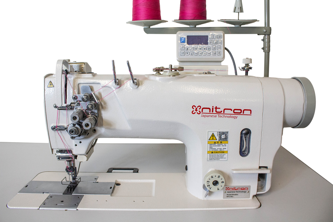 NT-8722-D4 AUTOMATIC REGULAR DOUBLE NEEDLE SEWING MACHINE