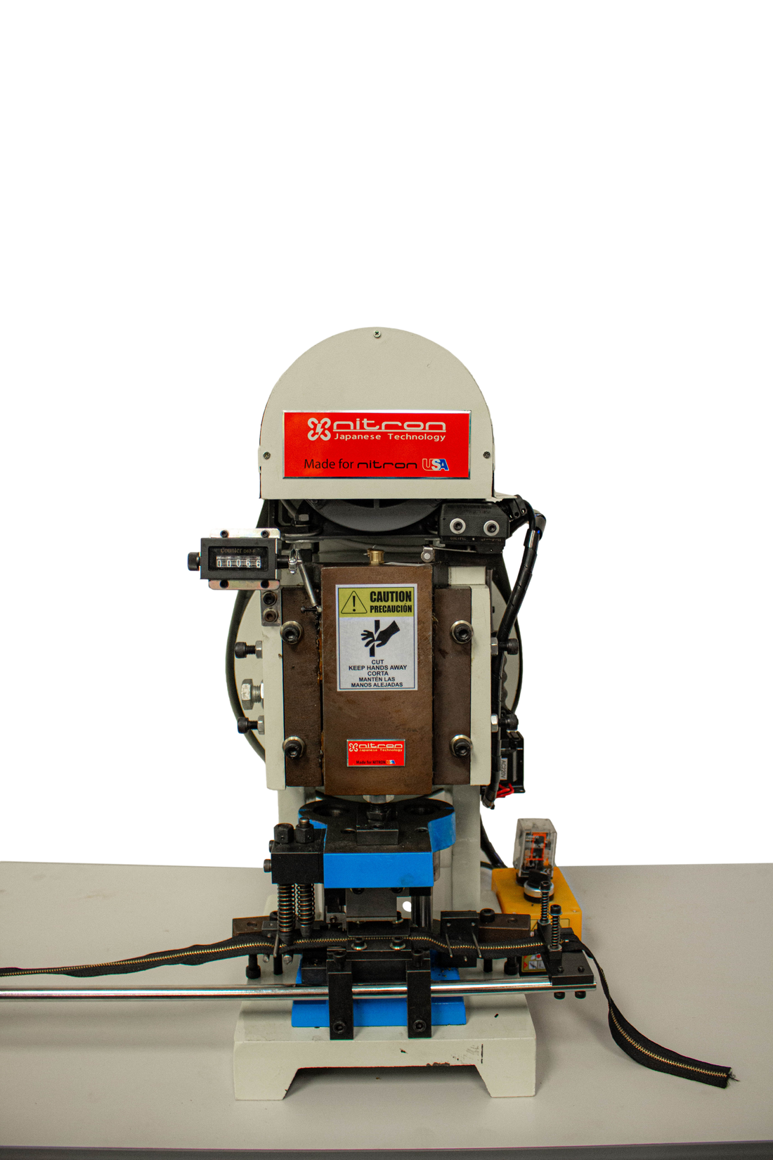 NT-210M-1 Zipper teeth removal (gapping & stripping) Machine