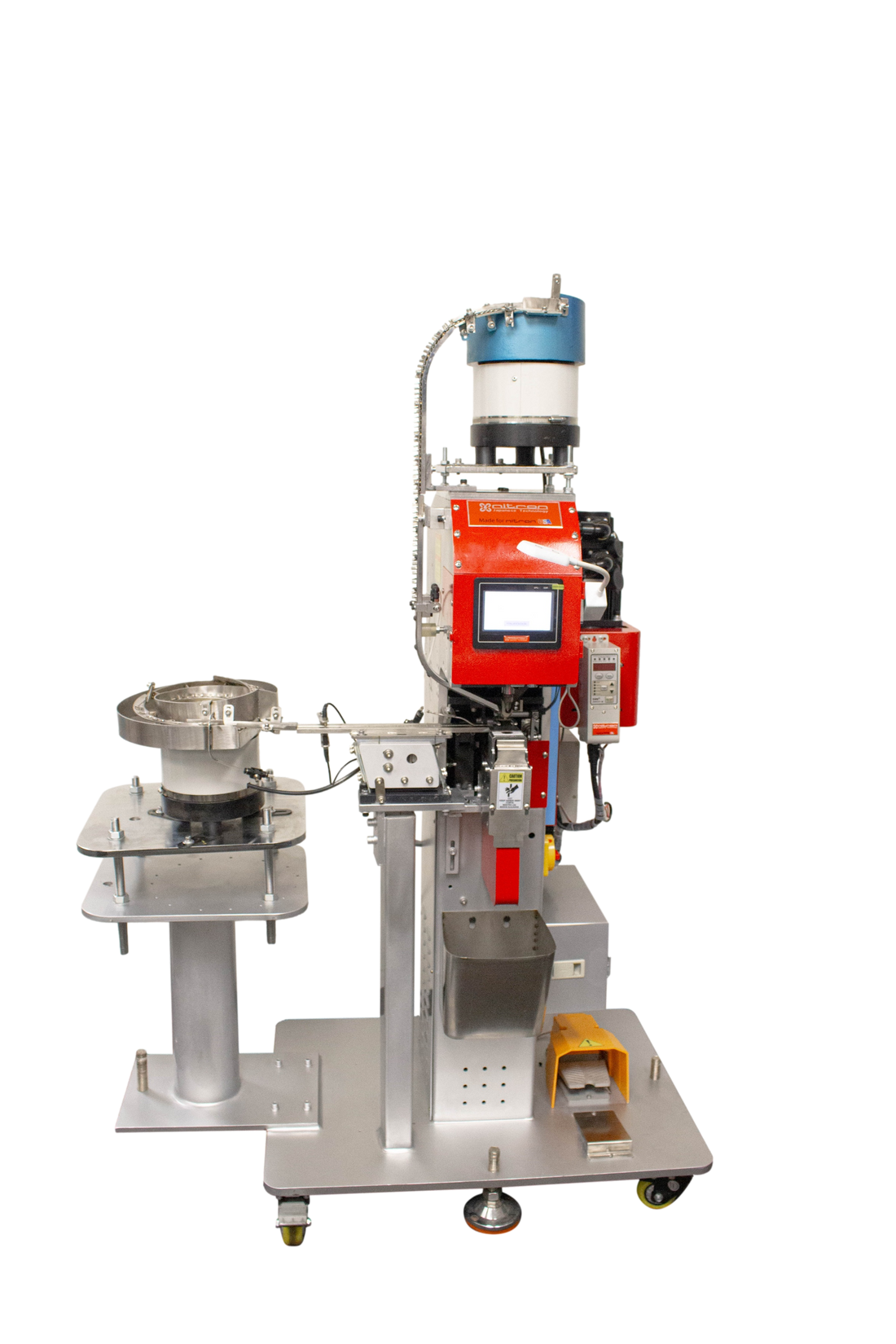 NT-85-SM Full automatic Rivet machine with top & bottom feeding