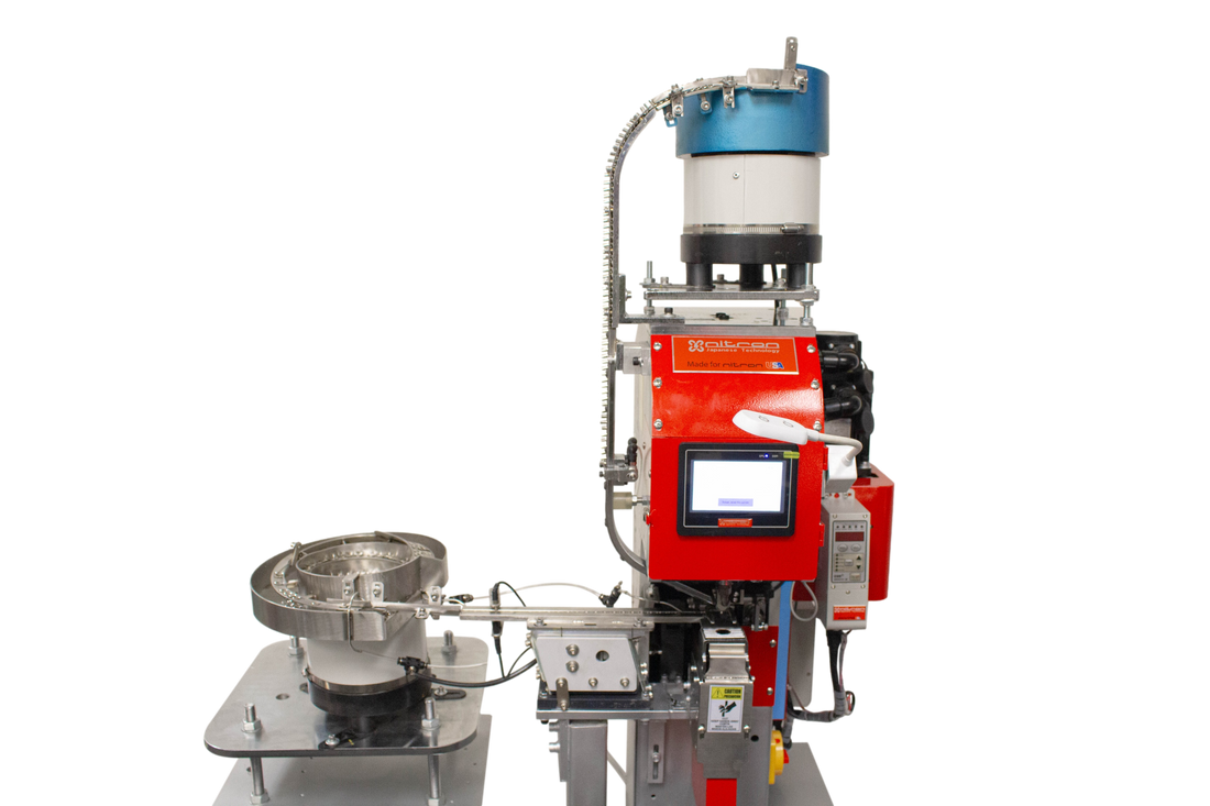 NT-85-SM Full automatic Rivet machine with top & bottom feeding