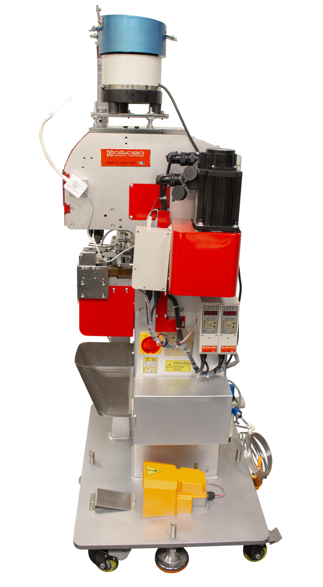 NT-85-SM Full automatic Rivet machine with top & bottom feeding