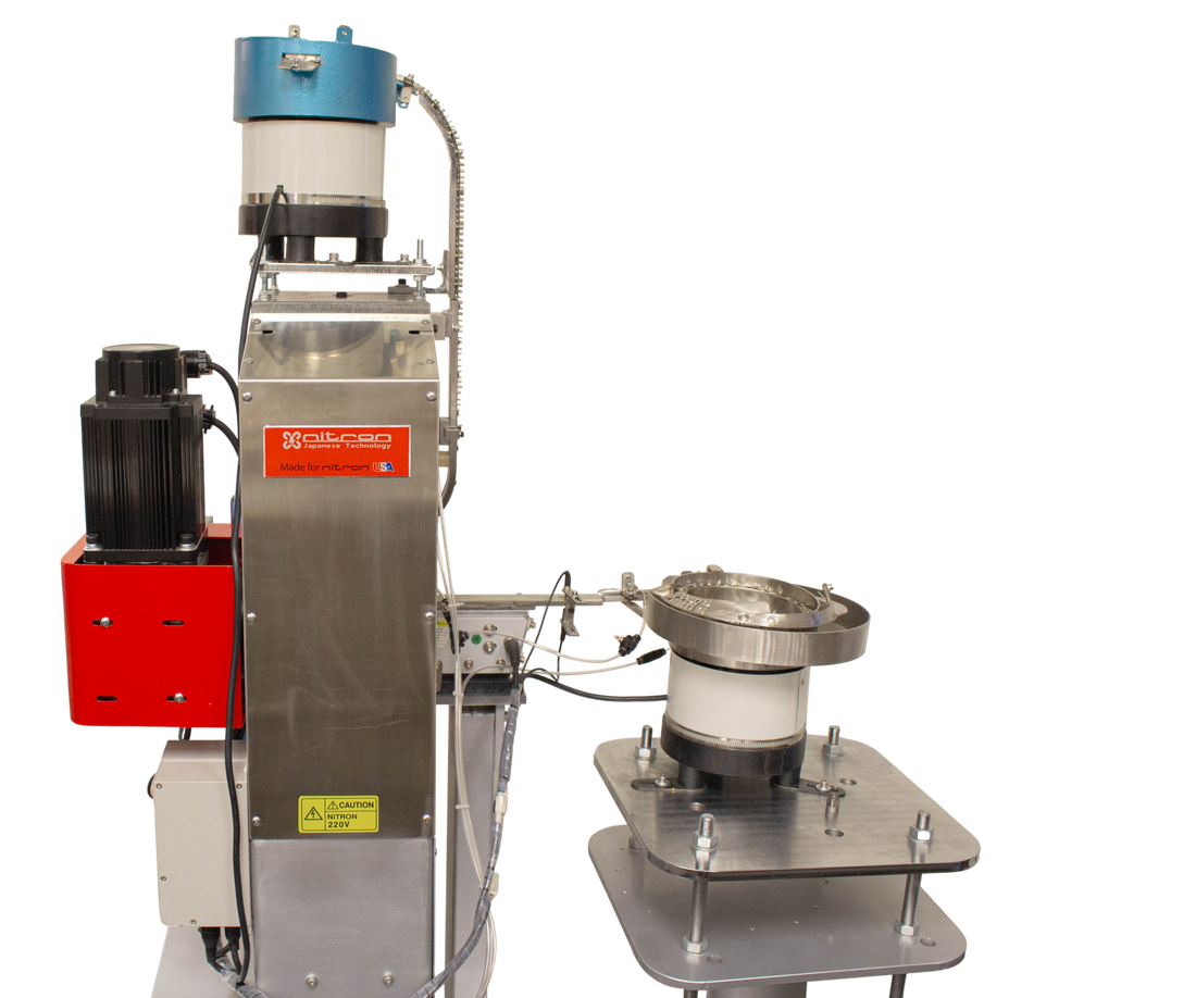 NT-85-SM Full automatic Rivet machine with top & bottom feeding