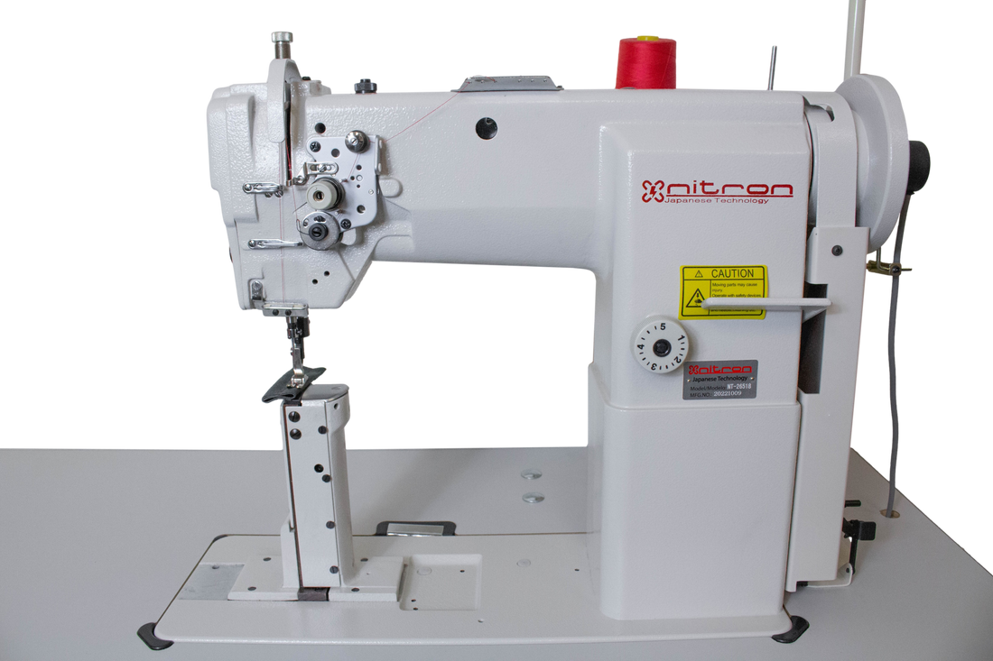 NT-26518 MÁQUINA DE COSER DE POSTE DE UNA AGUJA PARA TRABAJO PESADO
