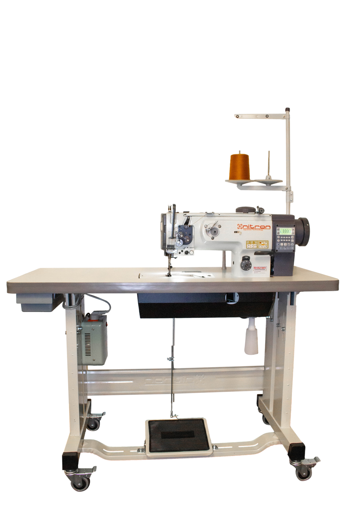 Máquina de coser con pie móvil NT-1510-7D