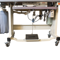 NT-500-05CB/E ELASTIC SETTING DEVICE W/FEEDING DEVICE DIRECT DRIVE 3 NEEDLE 5 THREADS RIGHT SIDE CUTTING EDGE COVERSTITCH SEWING MACHINE