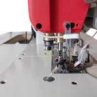 NT-500-05CB/E ELASTIC SETTING DEVICE W/FEEDING DEVICE DIRECT DRIVE 3 NEEDLE 5 THREADS RIGHT SIDE CUTTING EDGE COVERSTITCH SEWING MACHINE