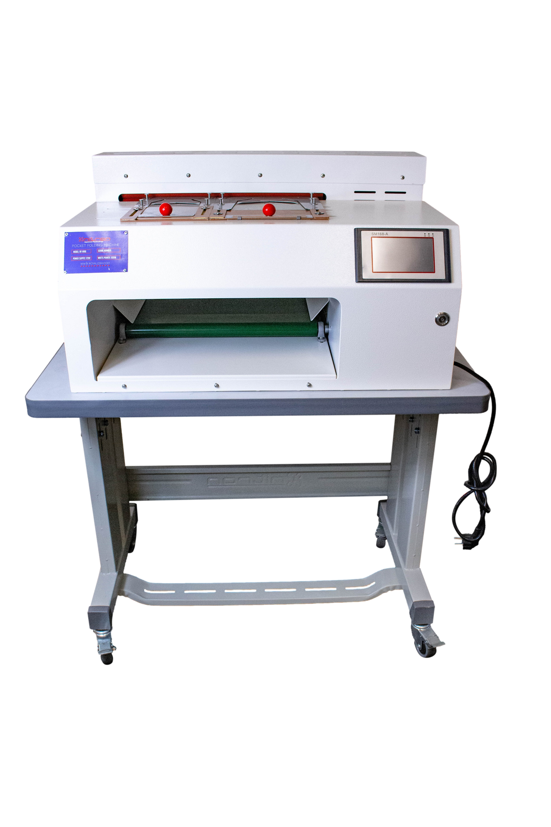 NT-1996 POCKET FOLDING MACHINE W/TABLE