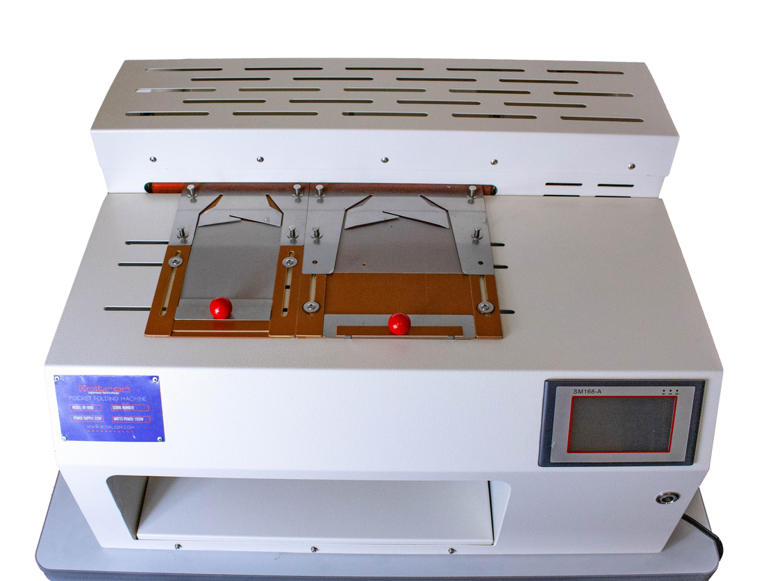 NT-1996 POCKET FOLDING MACHINE W/TABLE