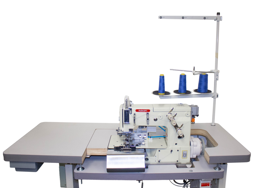NT-2000C/D/ATK BELT & LOOP SEW & CUT COVER STITCH WITH CHAIN CUTTER SYSTEM & AUTOMATIC LIFTER  SEWING MACHINE