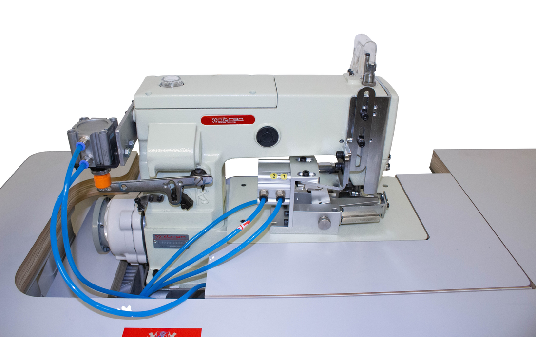 NT-2000C/D/ATK BELT & LOOP SEW & CUT COVER STITCH WITH CHAIN CUTTER SYSTEM & AUTOMATIC LIFTER  SEWING MACHINE