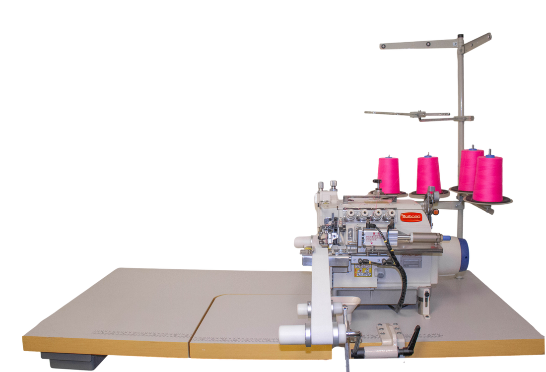 NT-8400T-040M2-247-P-ACC AUTOMATIC OVERLOCK SEWING MACHINE W/ ELASTIC DEVICE