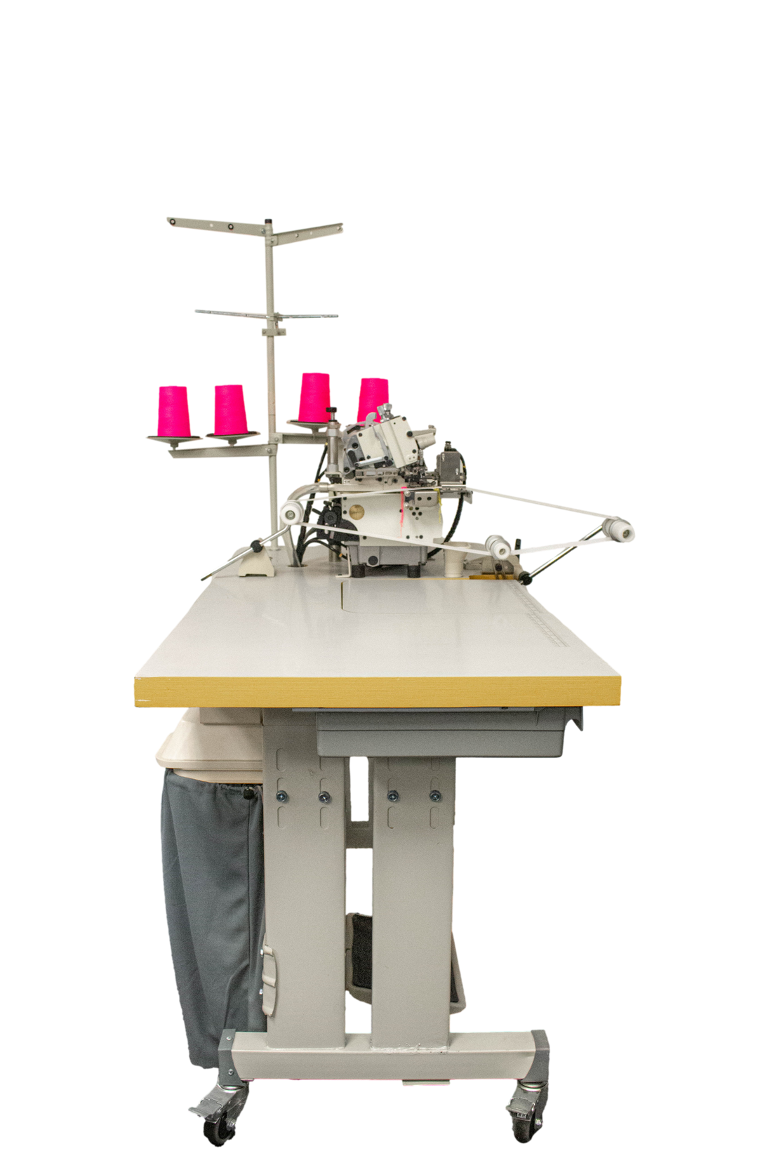 NT-8400T-040M2-247-P-ACC AUTOMATIC OVERLOCK SEWING MACHINE W/ ELASTIC DEVICE