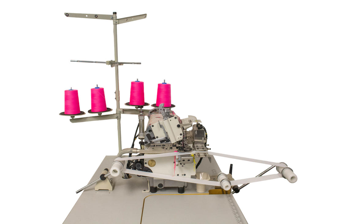 NT-8400T-040M2-247-P-ACC AUTOMATIC OVERLOCK SEWING MACHINE W/ ELASTIC DEVICE