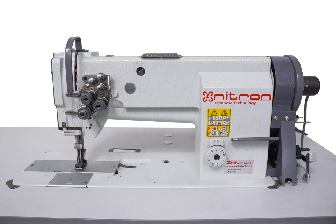 NT- 4420 HEAVY DUTY DOUBLE NEEDLE WALKING FOOT MACHINE