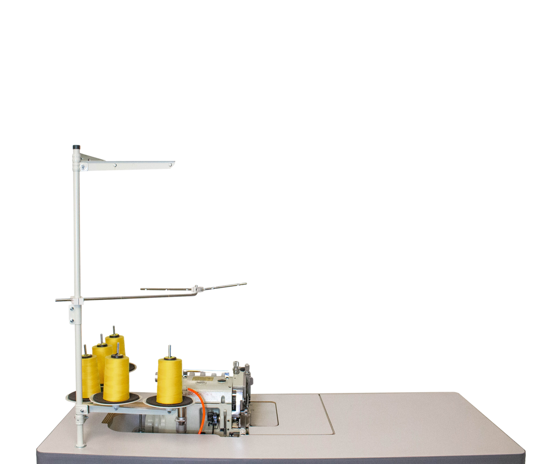 NT-8200T-05DX5-56 (OVERLOCK 5 THREADS HEAVY DUTY SEMI AUTOMATIC AIR & DIRECT DRIVE ANGLE KNIFES)