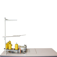NT-8200T-05DX5-56 (OVERLOCK 5 THREADS HEAVY DUTY SEMI AUTOMATIC AIR & DIRECT DRIVE ANGLE KNIFES)