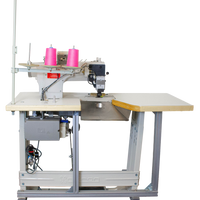 NT-8722-GS DOUBLE NEEDLE AUTOMATIC SEWING MACHINE W/ COPPER FOR HATS