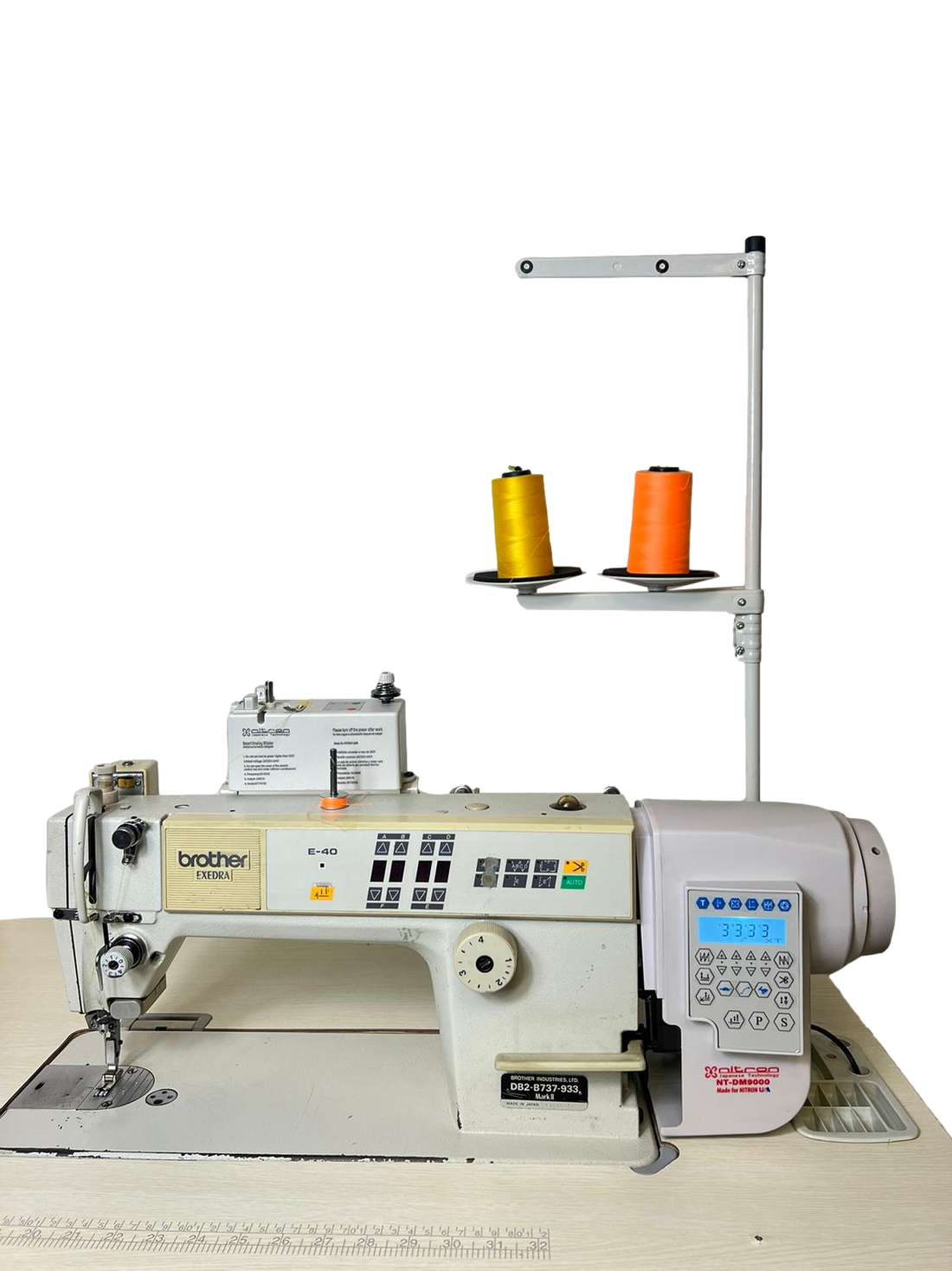 NT-DM9000 SINGLE NEEDLE DIRECT DRIVE MOTOR ALL FUNCTIONS 220V