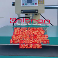 NT-HT/60X80 LARGE 2 HEAD HEAT TRANSFER MACHINE 60X80CMS