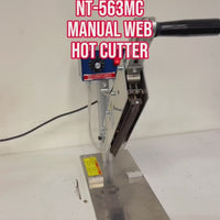 NT-563MC Manual Web hot cutter