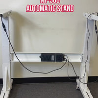 NT-500 AUTOMATIC SEWING MACHINE STAND WITH HEAVY DUTY WHEELS