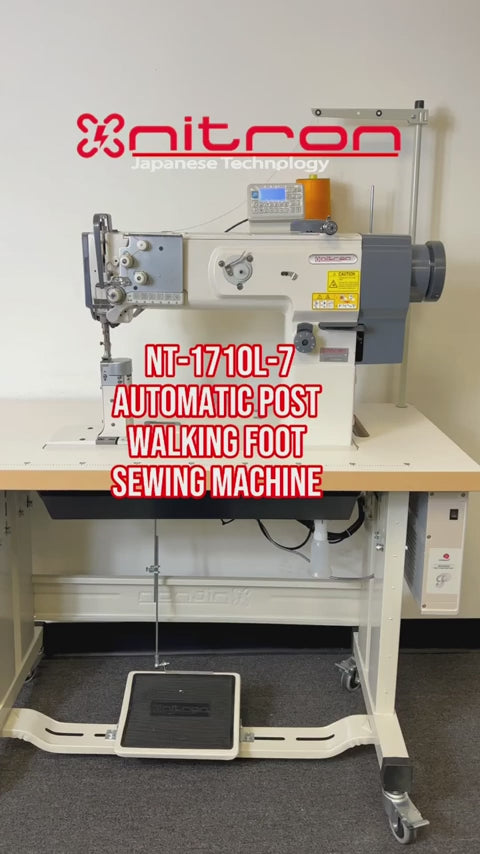 NT-1710L-7 Máquina de coser automática con pie móvil