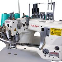 NT-6200-0 1MS-52D-7 FLAT LOCK INDUSTRIAL SEWING MACHINE (WITH CHAIN CUTTER)