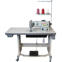 NT-1560 DOUBLE NEEDLE WALKING FOOT SEWING MACHINE W/ SERVO MOTOR