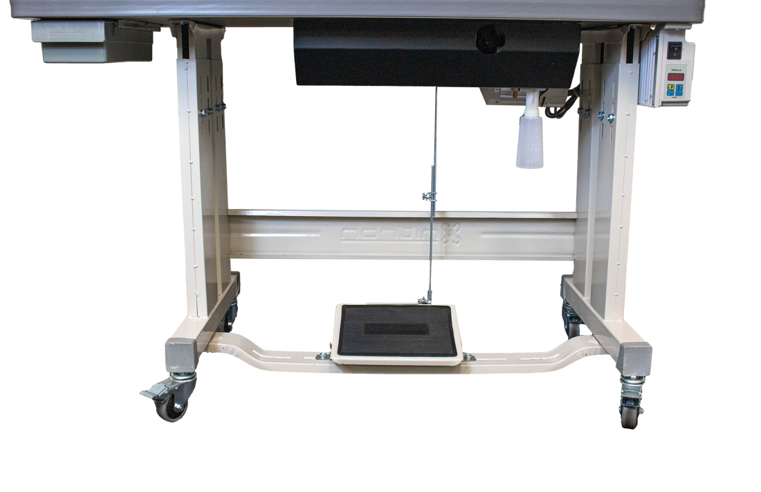 NT-1560 DOUBLE NEEDLE WALKING FOOT SEWING MACHINE W/ SERVO MOTOR