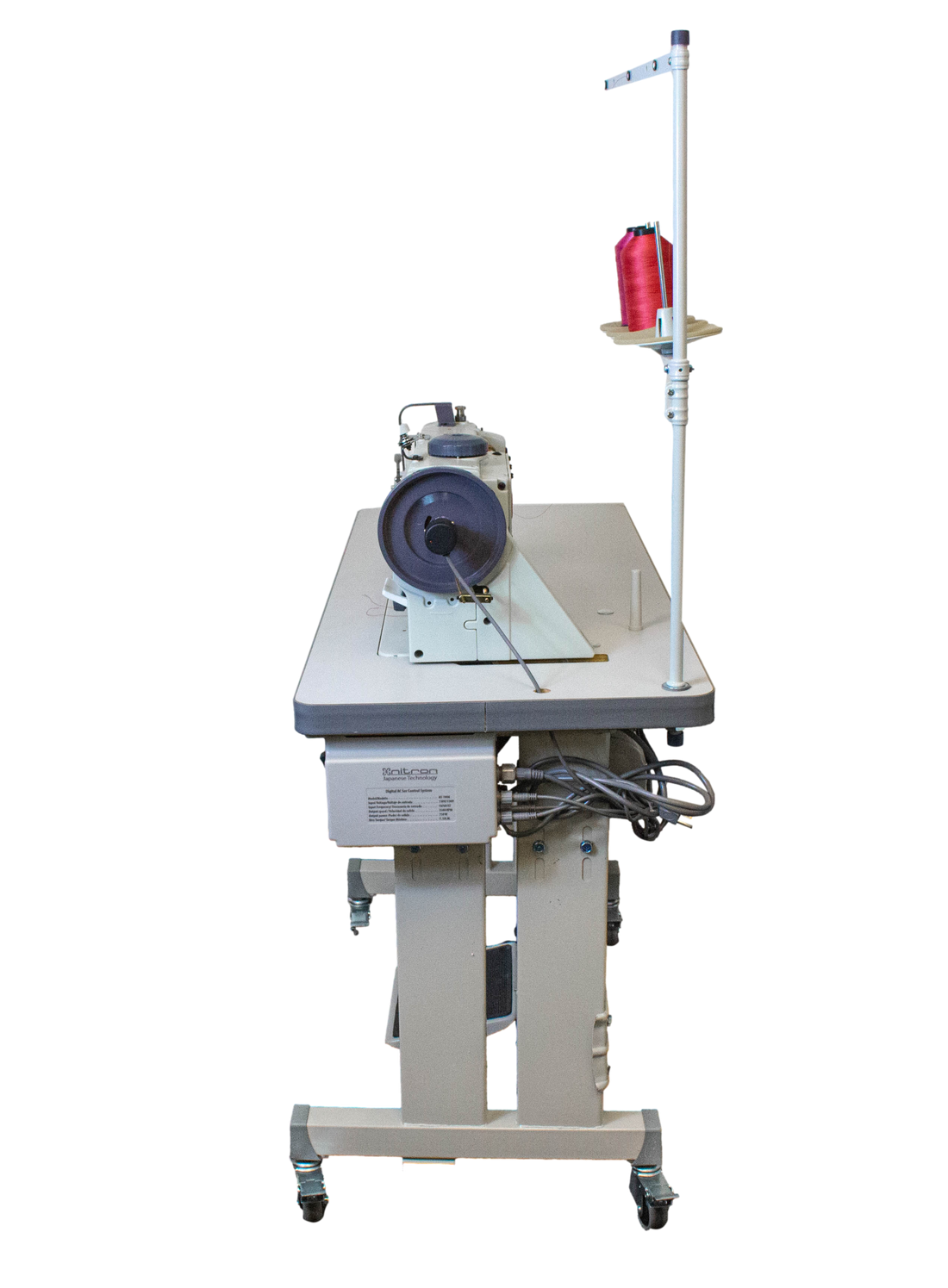 NT-1560 DOUBLE NEEDLE WALKING FOOT SEWING MACHINE W/ SERVO MOTOR