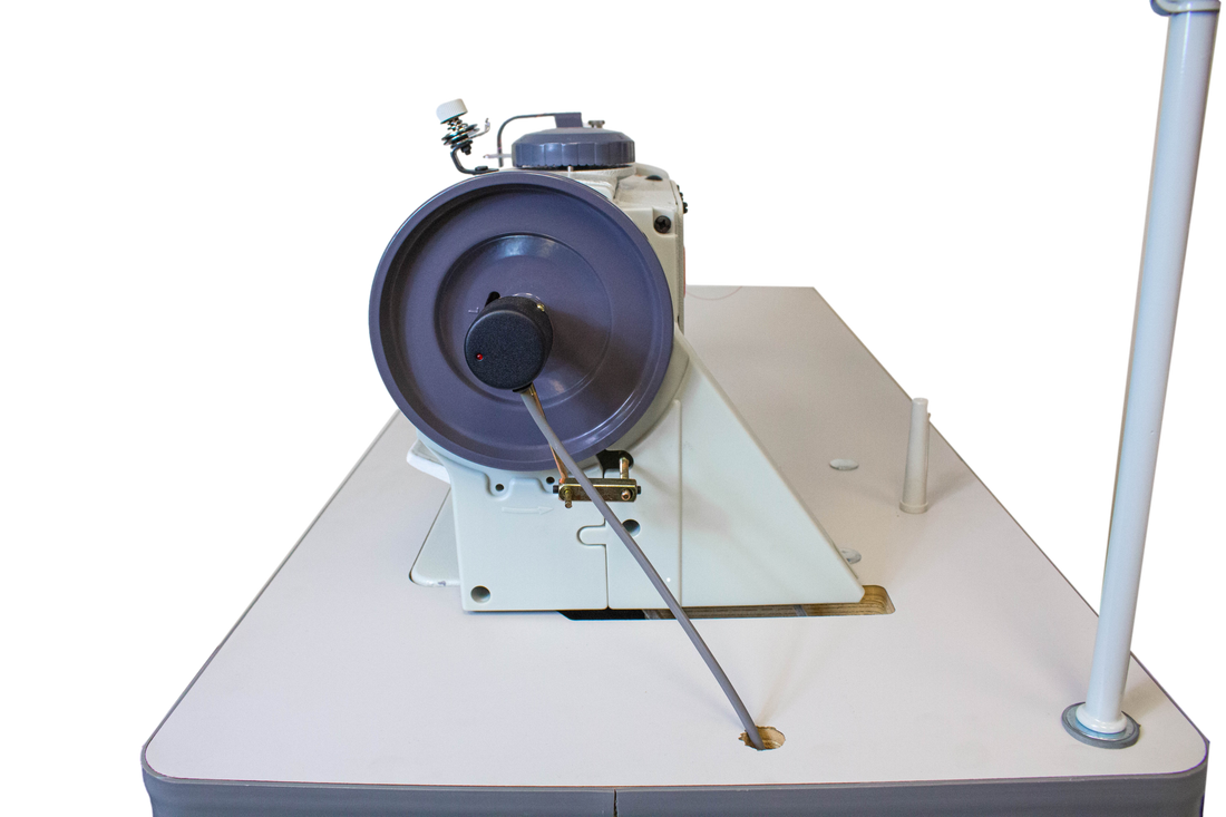 NT-1560 DOUBLE NEEDLE WALKING FOOT SEWING MACHINE W/ SERVO MOTOR